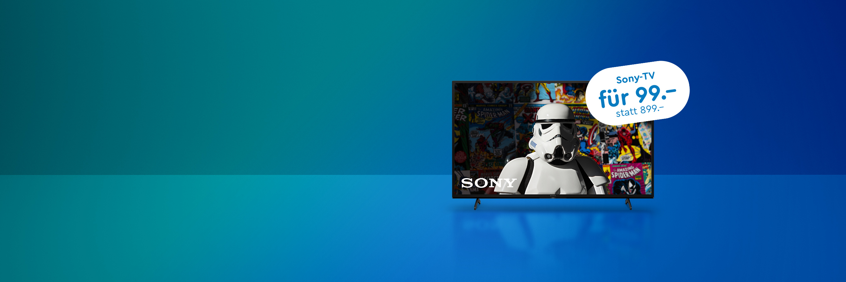 Sony-TV für 99.- statt 899.- 