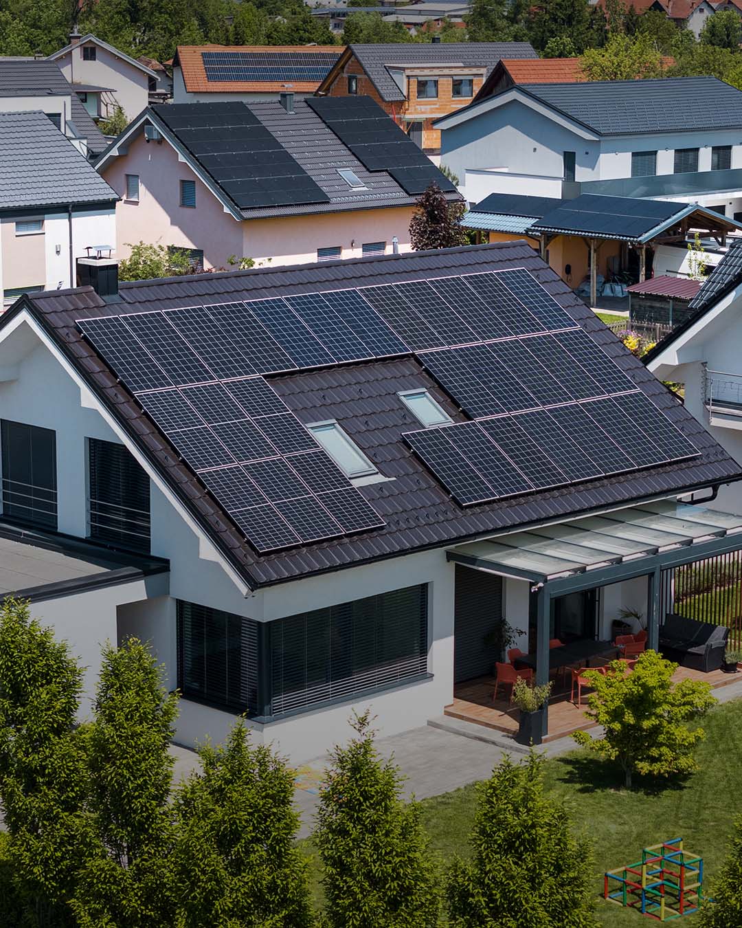 Solaranlagen auf Einfamilienhäusern