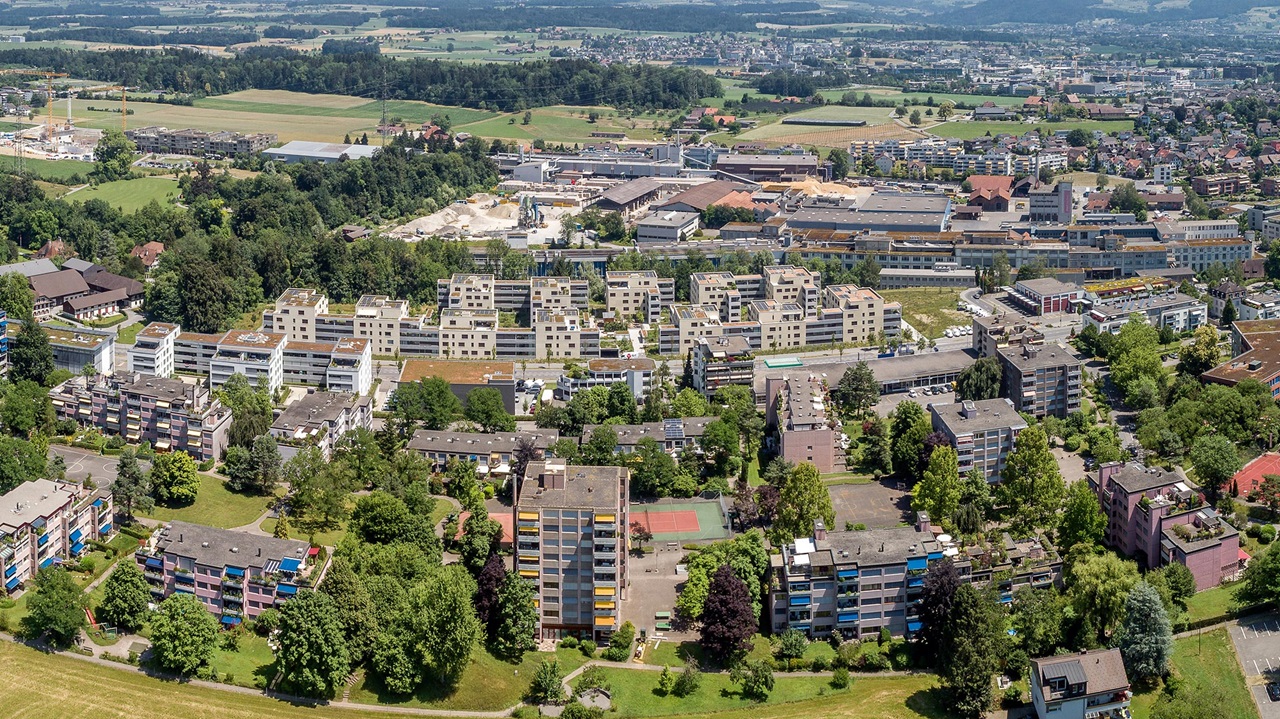 Wärmeverbund Röhrliberg Cham