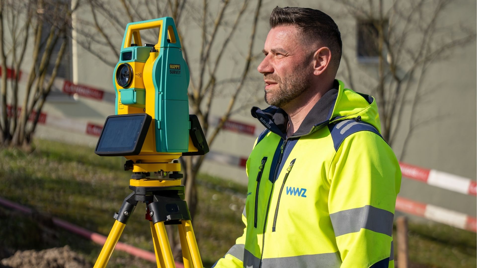Geomatiker bei WWZ – Beruf mit Zukunft, Technik und Baustelle
