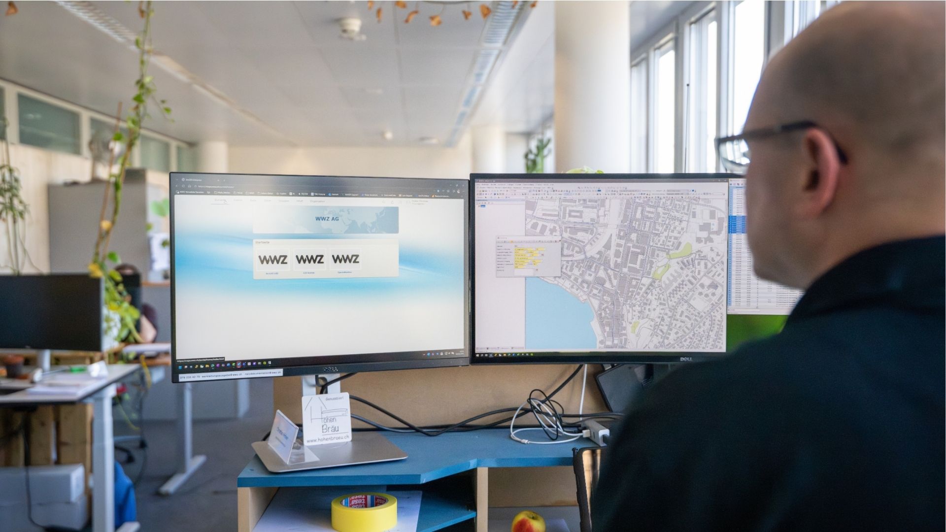 Geomatiker bei WWZ – Beruf mit Zukunft, Technik und Baustelle