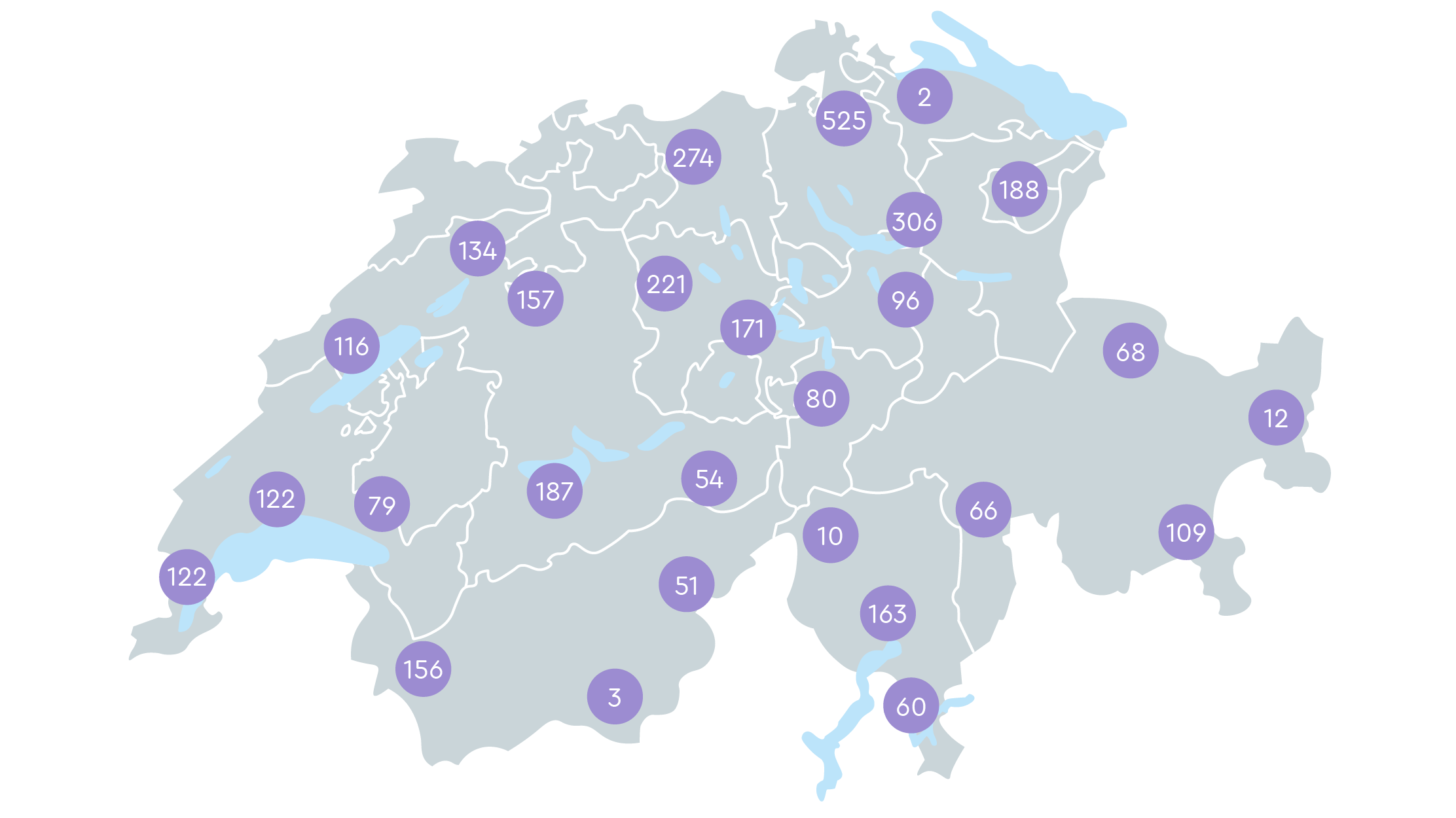 Alle öffentlichen Ladestationen in der Schweiz auf einen Blick