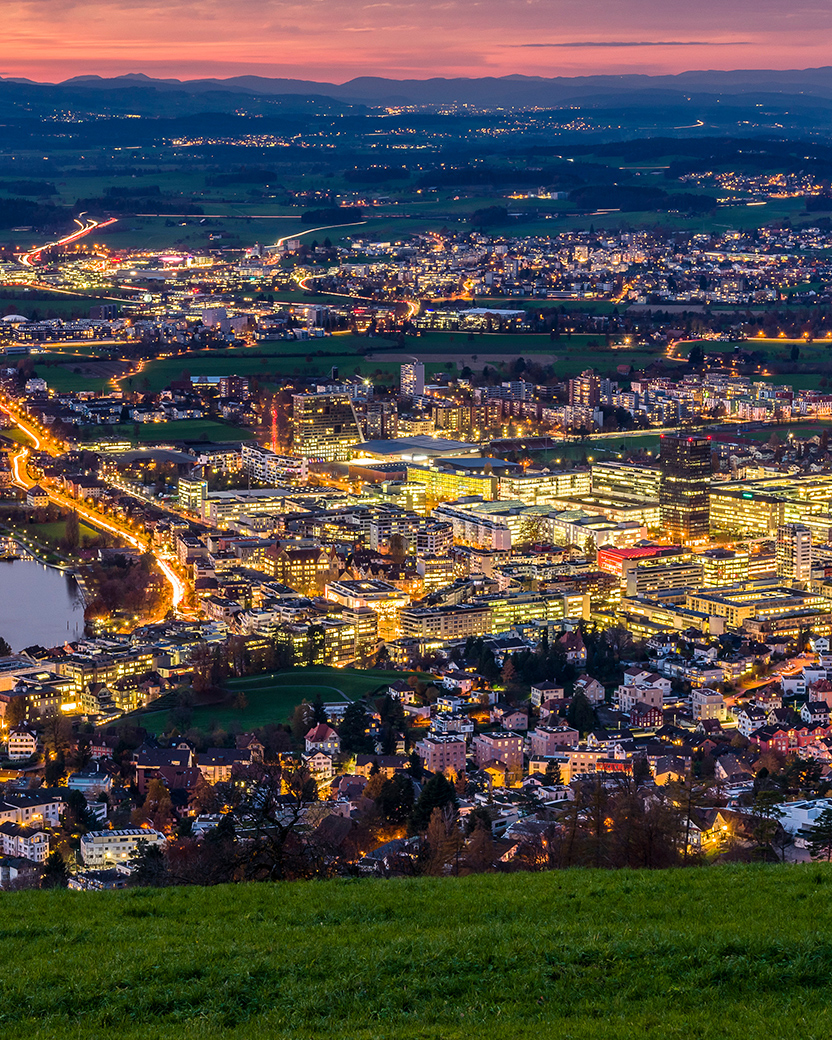 Smart City Zug dank LoRa-Netz