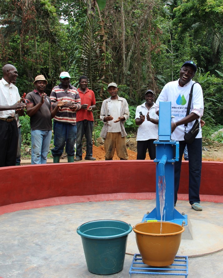 Brunnenbau in Kamerun